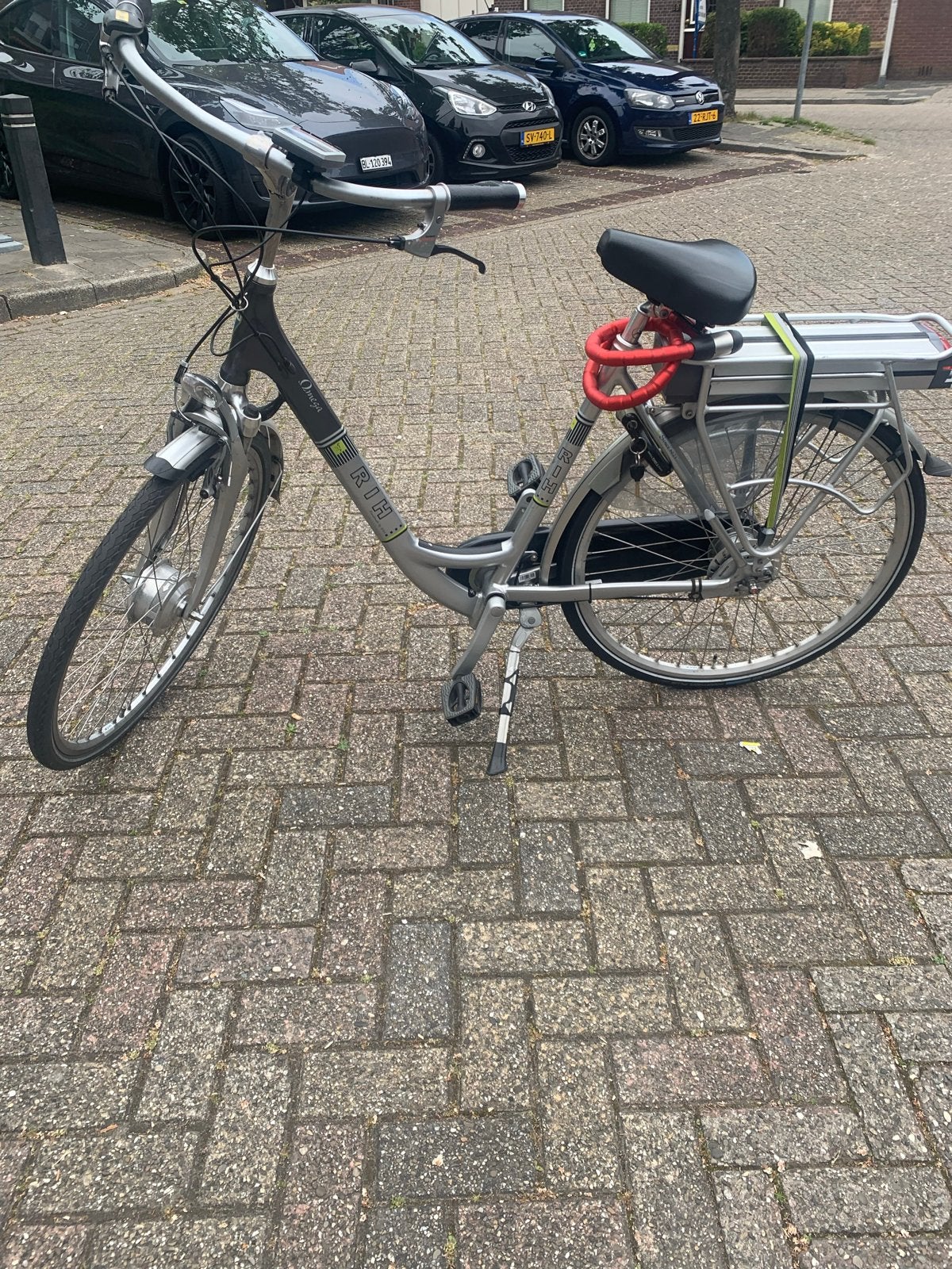 RIH Omega Elektrische Fiets, Fietsen en Brommers, Elektrische fietsen, Gebruikt, 51 tot 55 cm, 30 tot 50 km per accu, Ophalen