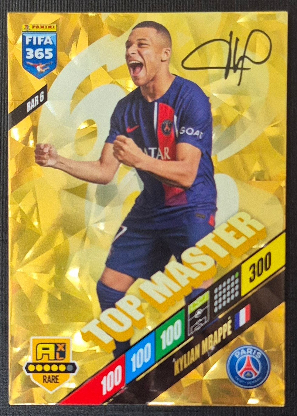 Panini Top Master Kylian Mbappe - Paris Saint-Germain, 23/24, Ophalen of Verzenden, Zo goed als nieuw, Plaatje