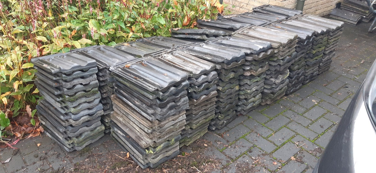 dakpan mulden 220 st, Doe-het-zelf en Verbouw, Ophalen, Steen of Klei, 15 m² of meer, Dakpannen