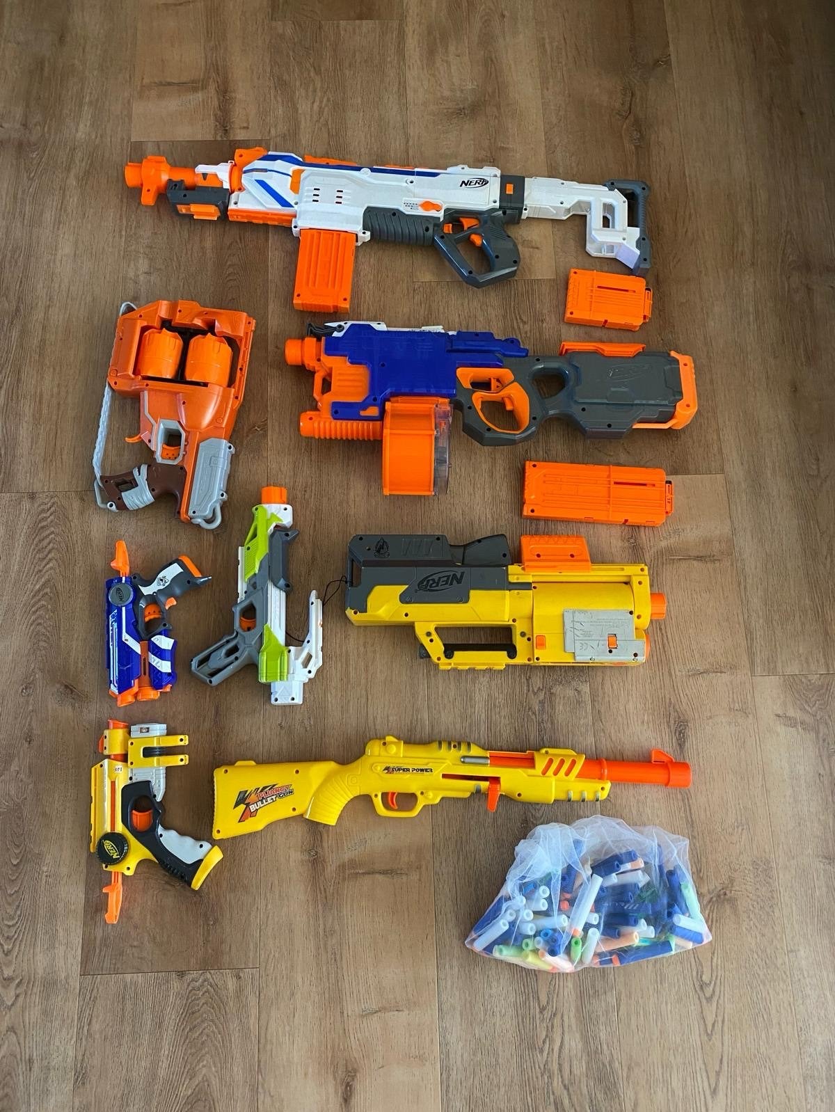 Nerf pistolen, Ophalen of Verzenden, Gebruikt