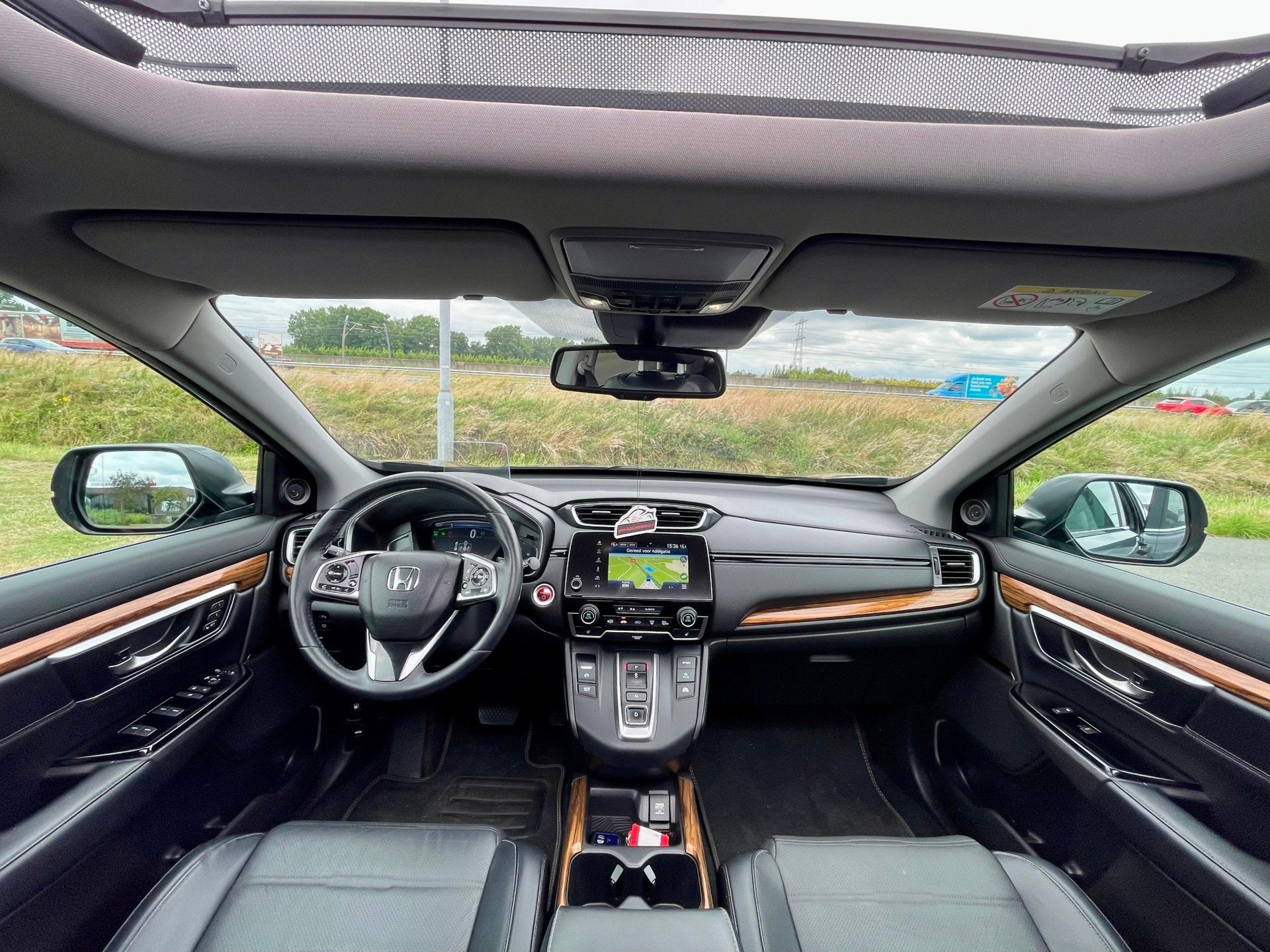 Honda CR-V 2.0 Hybrid AWD Executive Aut, Schuifdak, Acc, Cam, Automaat, Blauw, Leder, Bedrijf