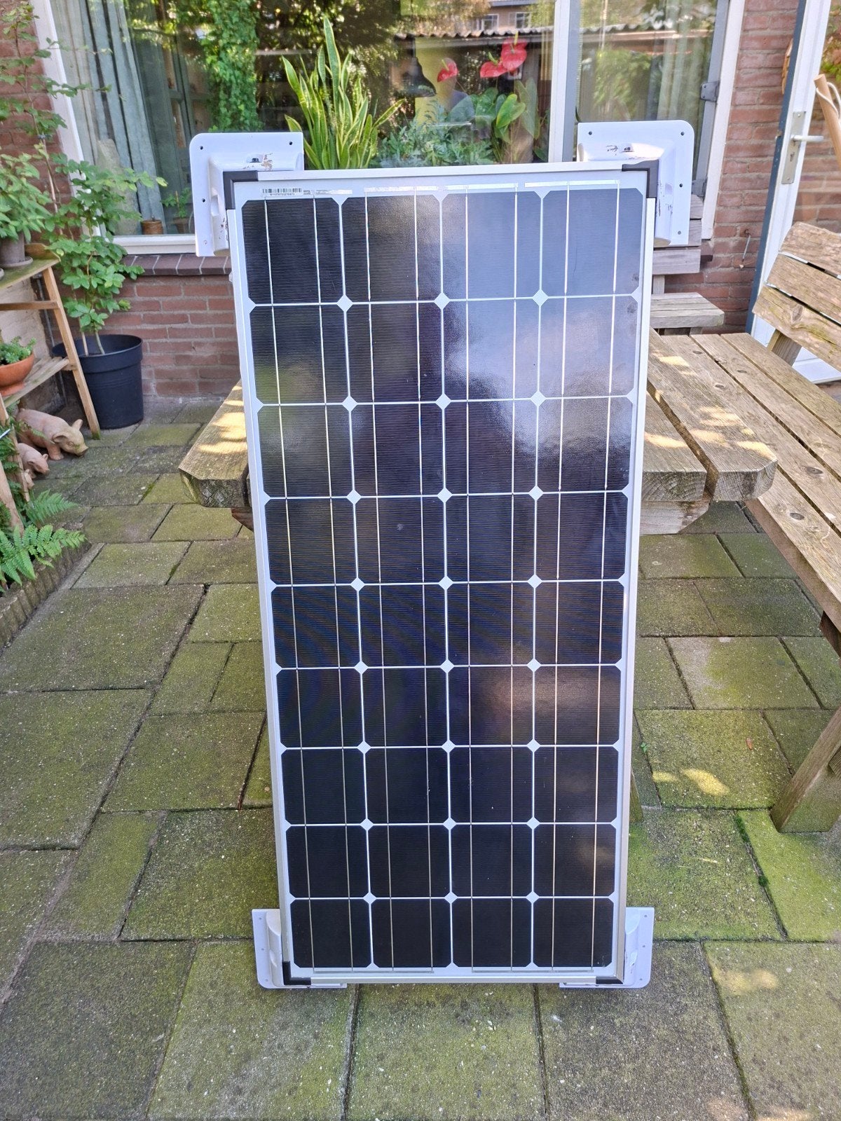nieuw zonnepaneel 100 watt, 12 volt, Ophalen, Nieuw, Compleet systeem