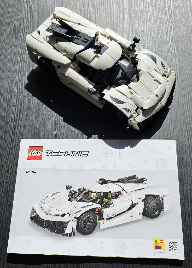 42184 Lego Technic Koenigsegg Jesko Absolut White Hypercar, Ophalen of Verzenden, Zo goed als nieuw, Complete set, Lego