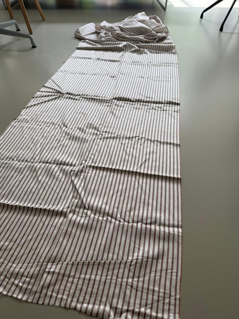 Stof van Ottomania uit Haarlem, 120 cm of meer, Ophalen of Verzenden, Zo goed als nieuw, Katoen