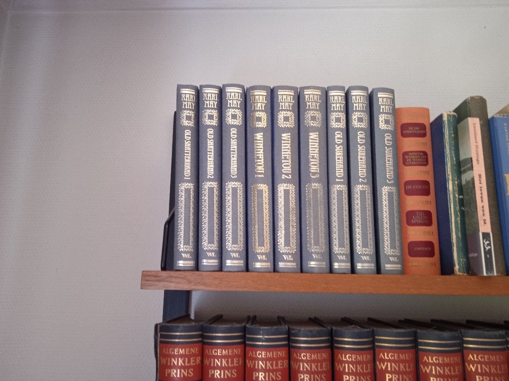 boekenserie karl may, Ophalen, Zo goed als nieuw