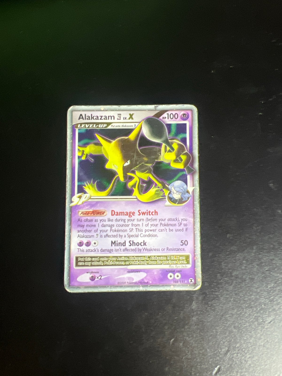 Alakazam LV.X Pokémon kaart, Ophalen, Gebruikt, Losse kaart