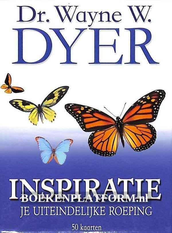 Wayne Dyer Inspiratie Je uiteindelijke roeping 50 kaarten, Ophalen of Verzenden, Nieuw, Tarot of Kaarten leggen, Overige typen