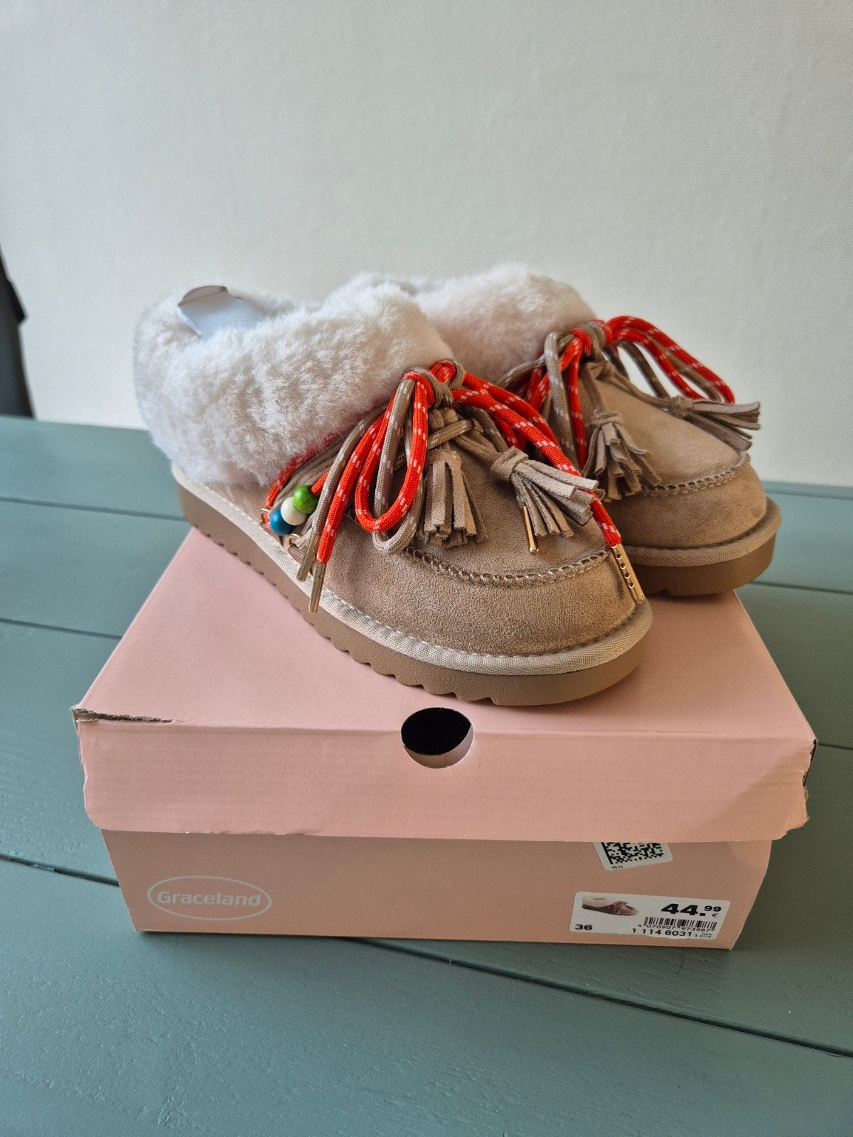 Viral snowboots Graceland maat 36 nieuw, Beige, Snowboots, Nieuw, Ophalen of Verzenden