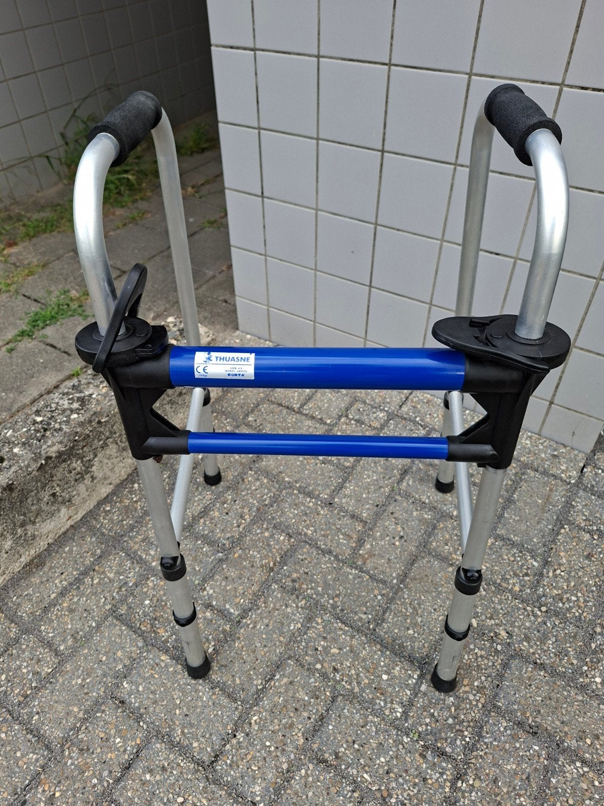 looprek inklapbaar, Ophalen, Opvouwbaar, Gebruikt