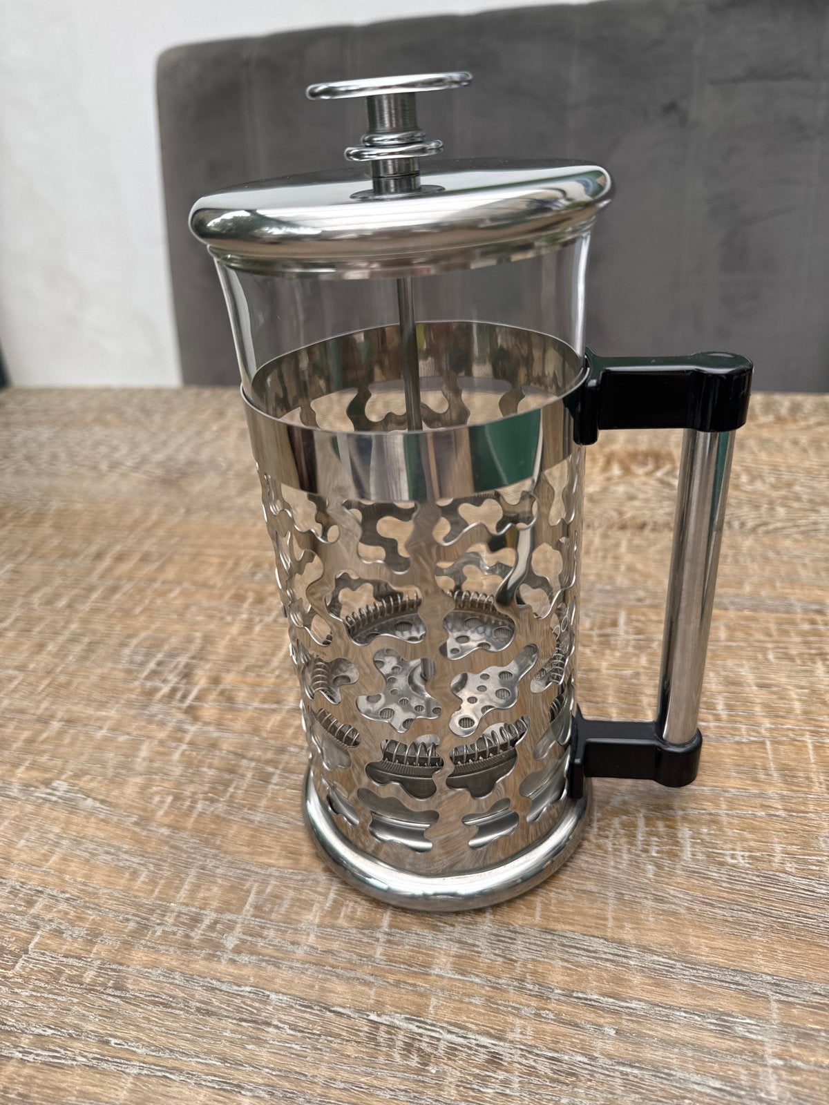 Bodum French Press cafetiere, Huis en Inrichting, Zilver, Bodum, Ophalen of Verzenden, Zo goed als nieuw