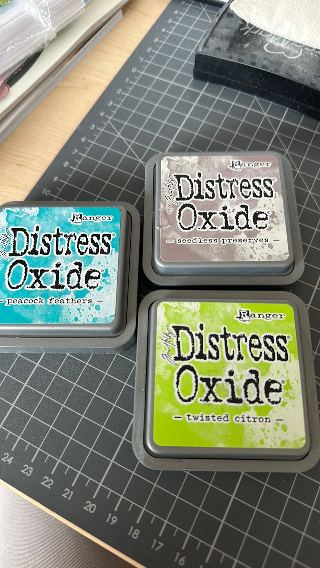 Ranger Distress Oxide, Ophalen of Verzenden, Zo goed als nieuw, Inkt, Foam of Stempelhouder