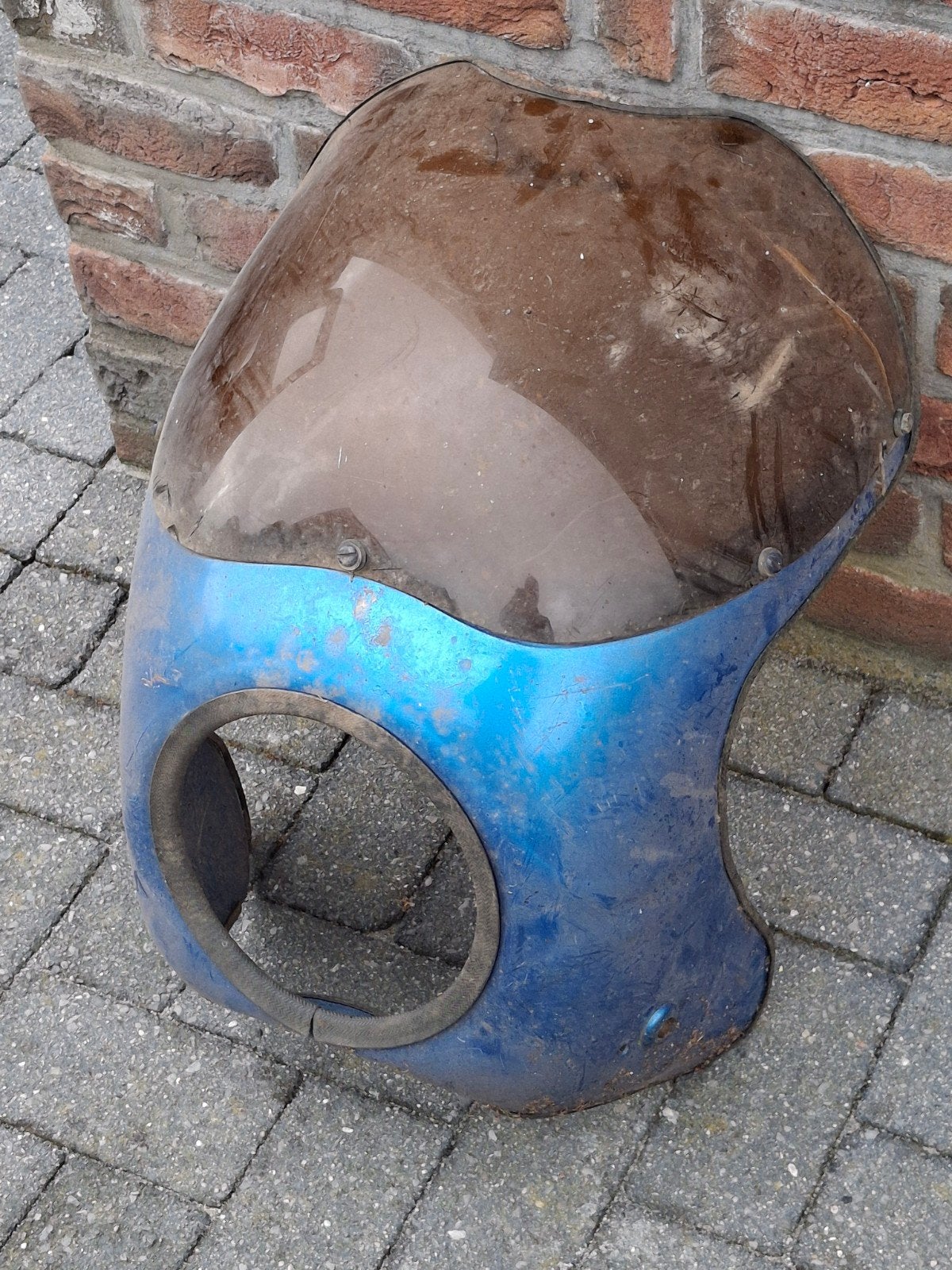 Oldtimer motorkuip / neus kuipdeel koplamp, Ophalen of Verzenden, Gebruikt