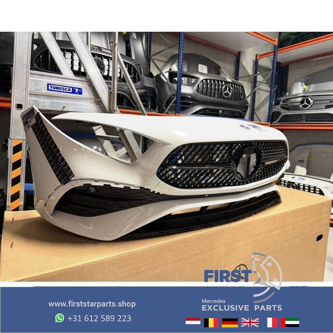 W177 FACELIFT BUMPER AMG A1778858705 VOORBUMPER COMPLEET 202, Gebruikt, -, Voor, Ophalen of Verzenden