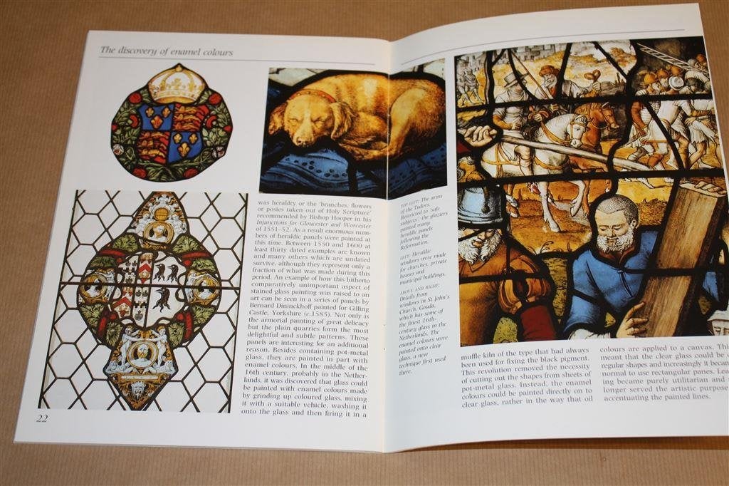 Glas in lood. Stained glass., Ophalen of Verzenden, Zo goed als nieuw, Overige onderwerpen