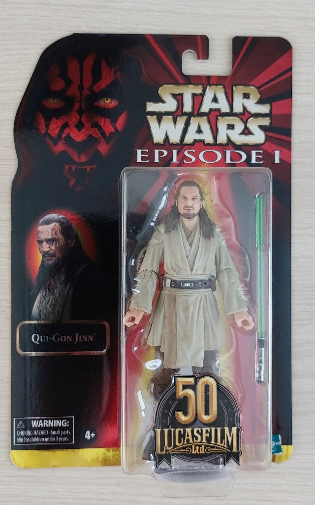 Black series qui gon jinn 50th anniversary, Ophalen of Verzenden, Nieuw, Actiefiguurtje