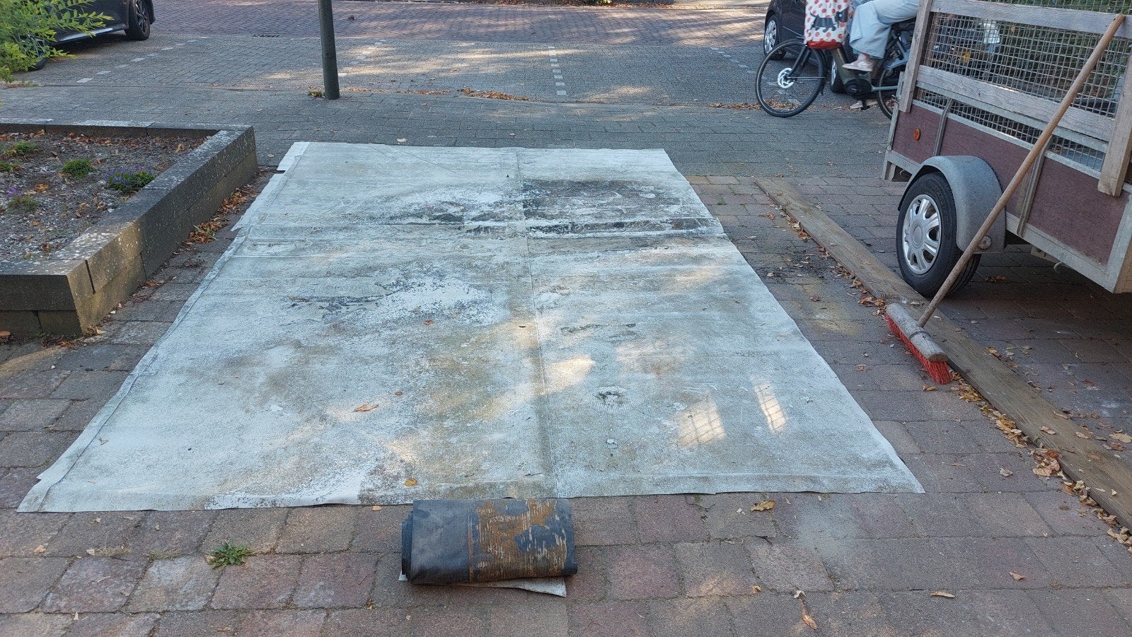 pvc dakbedekking, Ophalen, Kunststof, Zwart, Nieuw