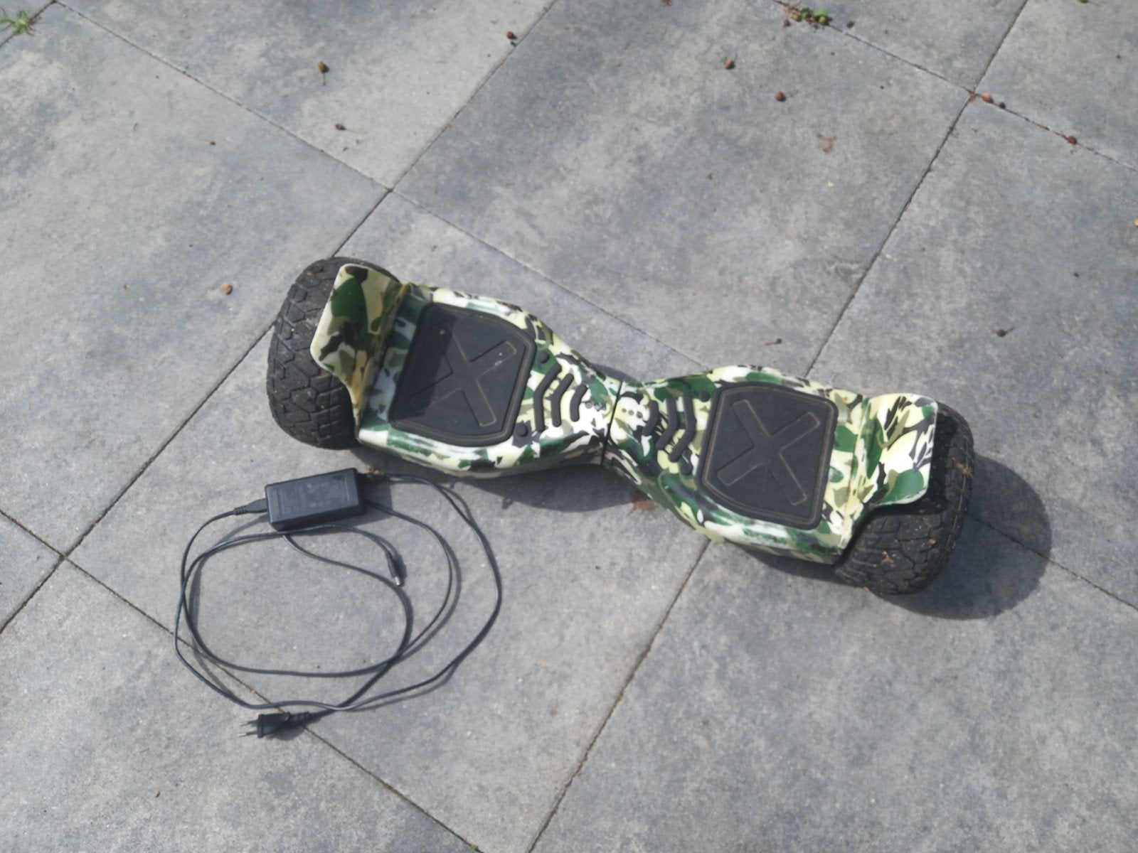 Hoverboard Camouflage met Oplader, Fietsen en Brommers, Ophalen, Gebruikt, Elektrische step (E-scooter)