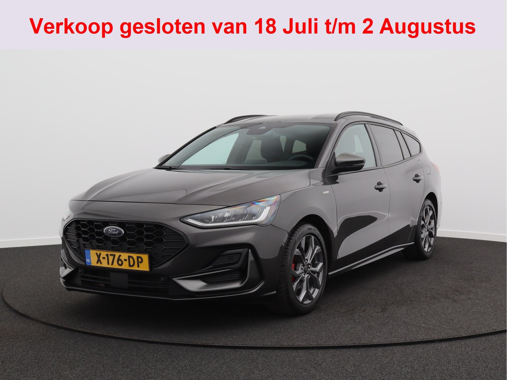 Ford FOCUS Wagon 1.0 EcoBoost Hybrid ST Line Style/ trekhaak, Auto's, Ford, Stof, Gebruikt, Origineel Nederlands, Handgeschakeld