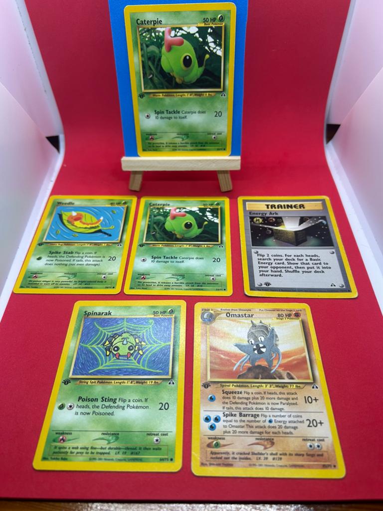 Pokémon Neo Destiny 1st Edition Bundle Vintage WOTC, Ophalen of Verzenden, Zo goed als nieuw, Meerdere kaarten
