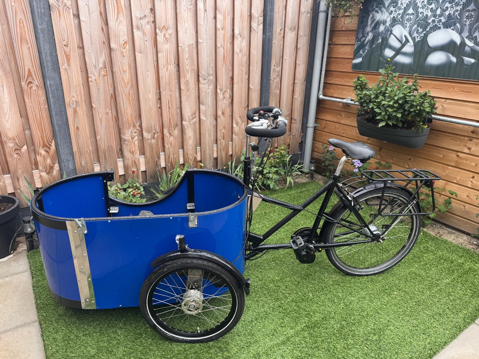 Elektrische Nihola 4.0 bakfiets, Gebruikt, Elektrisch, 2 kinderen, Ophalen