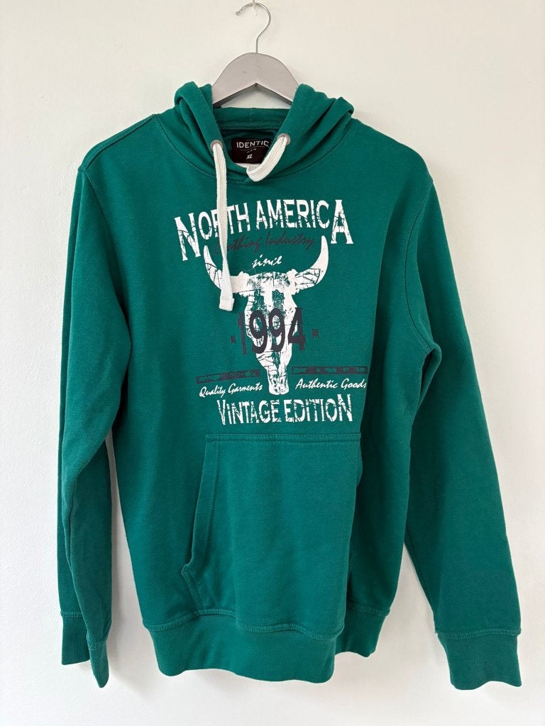 Heren Sweater Identic, Maat 56/58 (XL), Ophalen of Verzenden, Gedragen, Groen
