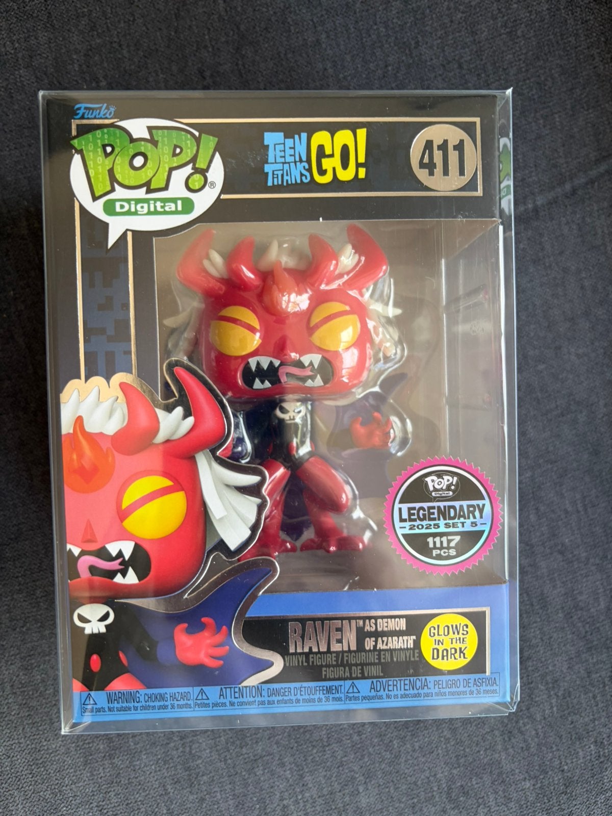 Funko Raven Demon of Azarath Teen Titans Go NFT Digital, Ophalen of Verzenden, Nieuw