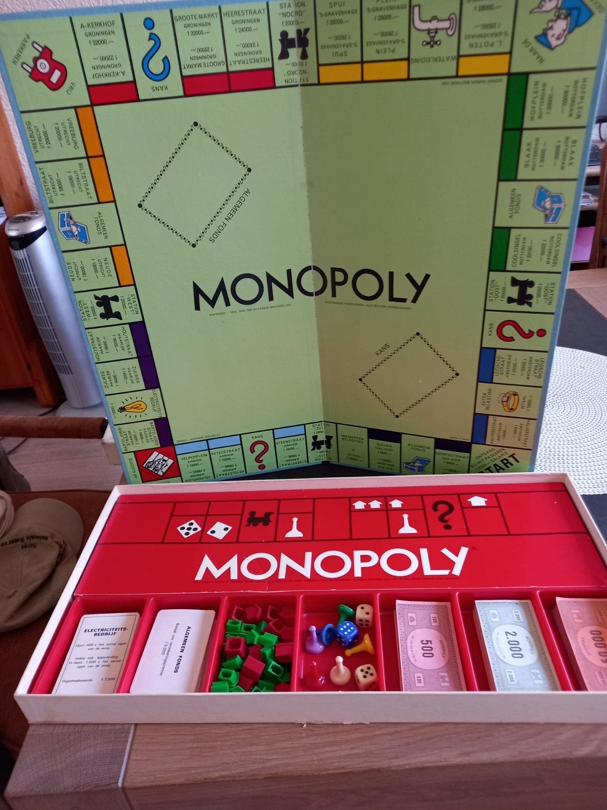 monopoly, Vijf spelers of meer, Ophalen of Verzenden, Gebruikt