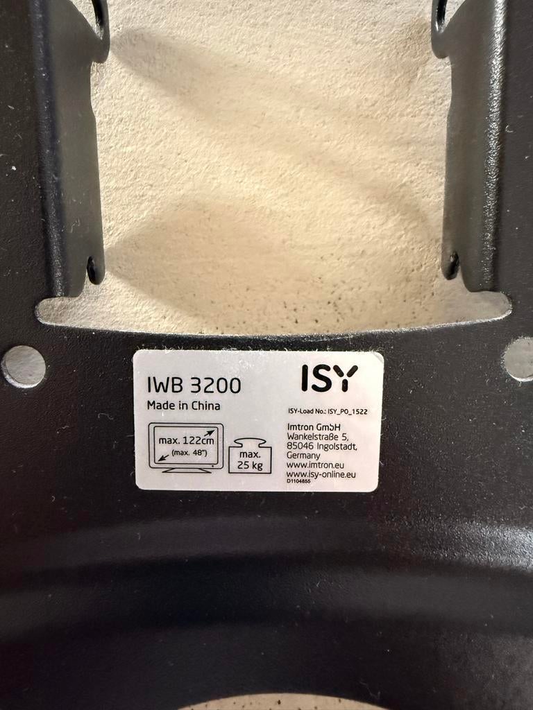 Isy tv steun uitrekbaar en kantelbaar, Ophalen of Verzenden, Zo goed als nieuw