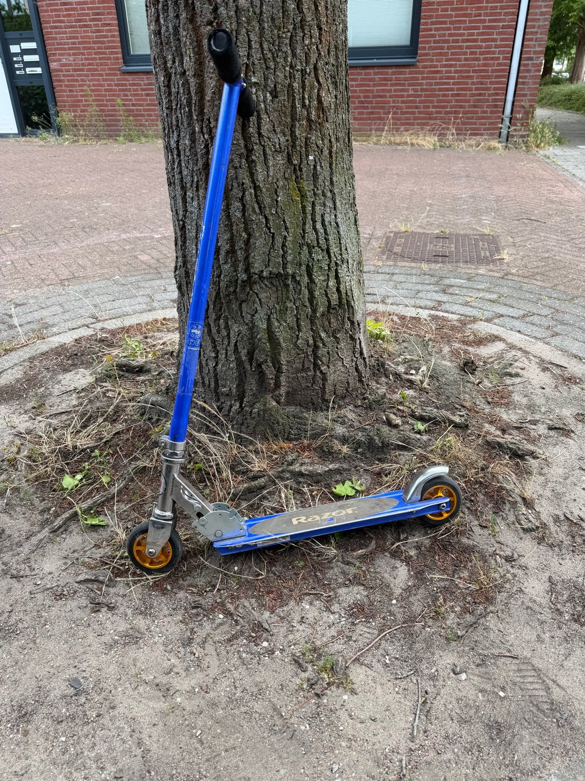 Blauwe Razor kinderstep - Gebruikt, Fietsen en Brommers, Steps, Ophalen, Gebruikt, Gewone step