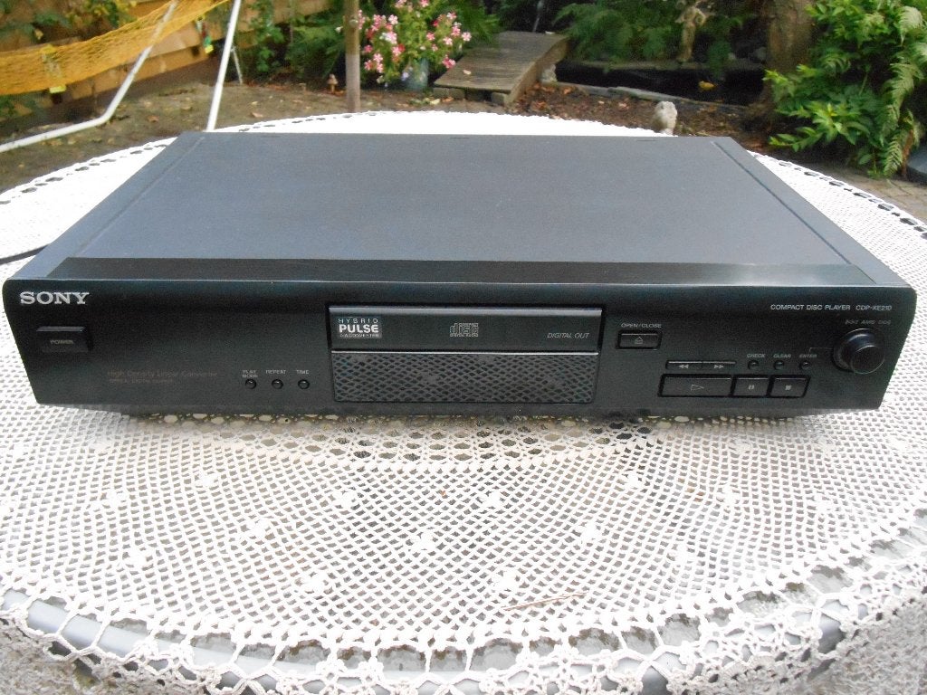 Sony CD Speler CDP-XE210 High Density Linear Converter, Ophalen, Zo goed als nieuw, Sony
