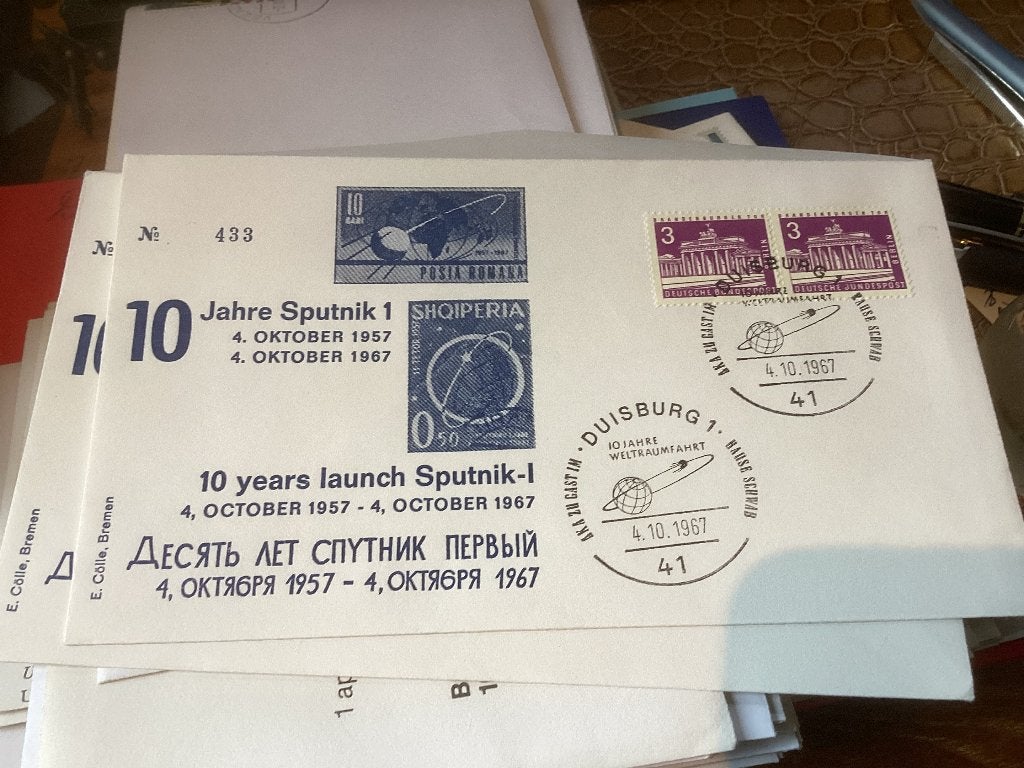 No4290 Ruimtevaart 4-10-1967 Heb ook Nederland jaargangen, Postzegels en Munten, Ophalen of Verzenden, Onbeschreven, Nederland