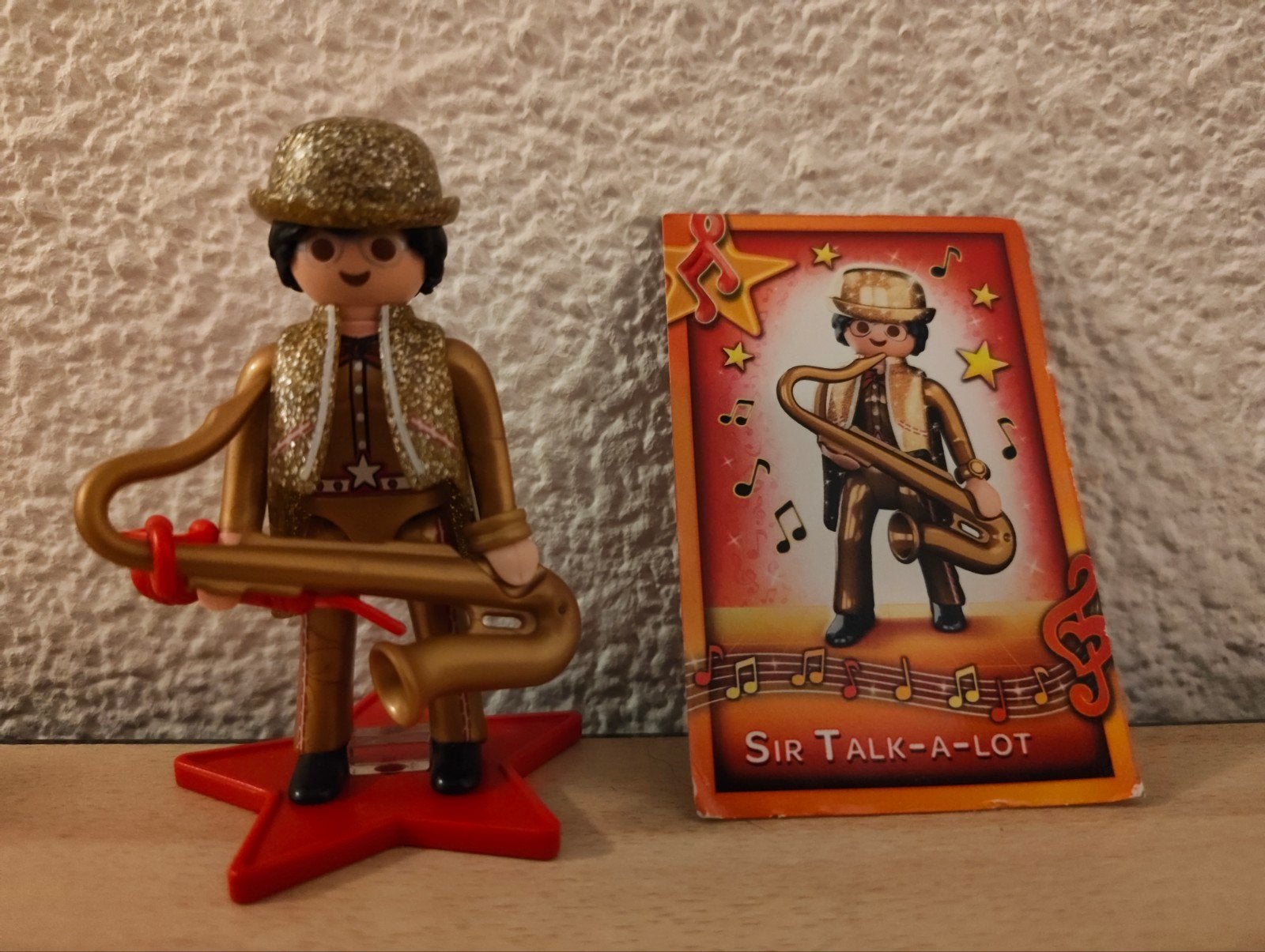 Playmobil Sir Talk-a-Lot met saxofoon en kaart 70585, Ophalen of Verzenden, Gebruikt