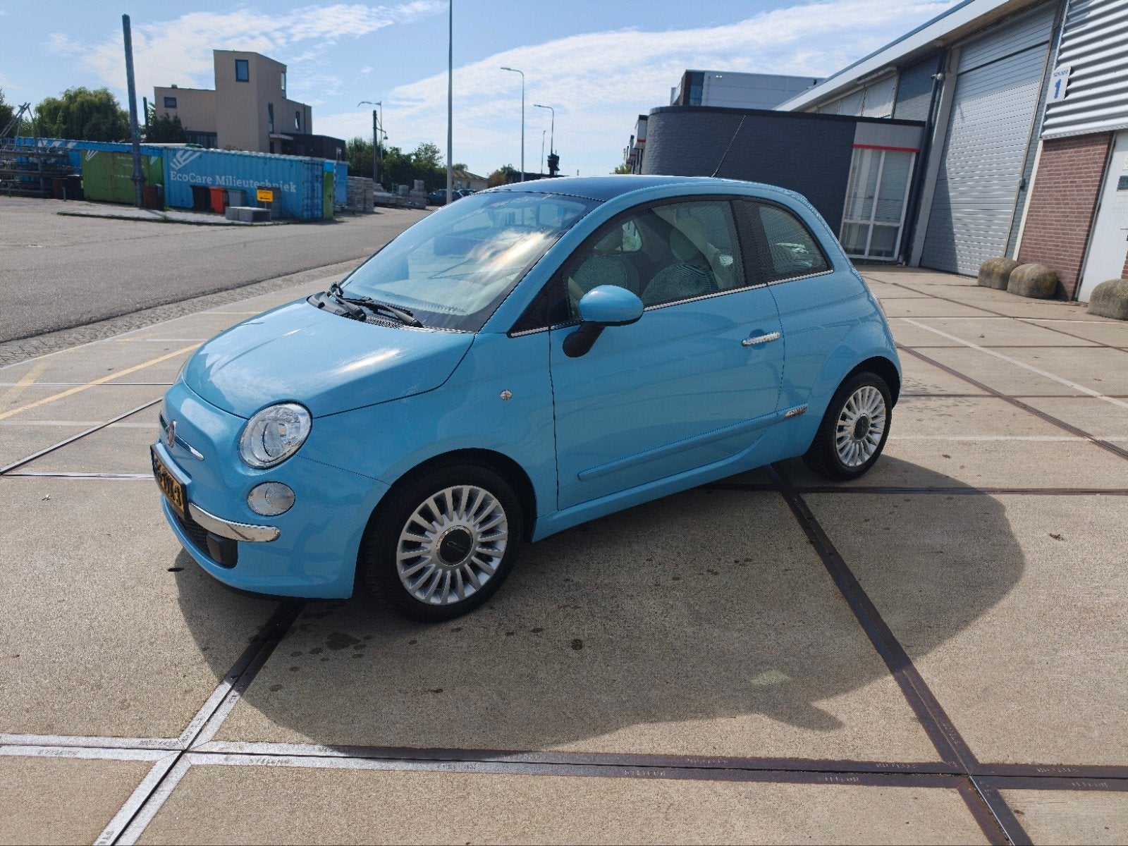 Fiat 500 0.9 Twinair 2011 Pano Airco Apk Eleckt.pakket Nap, Auto's, Voorwielaandrijving, Euro 5, Stof, 905 kg