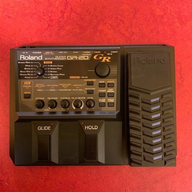 gitaar synthesizer roland gr20, Gebruikt, Roland, Met midi-aansluiting, Overige aantallen