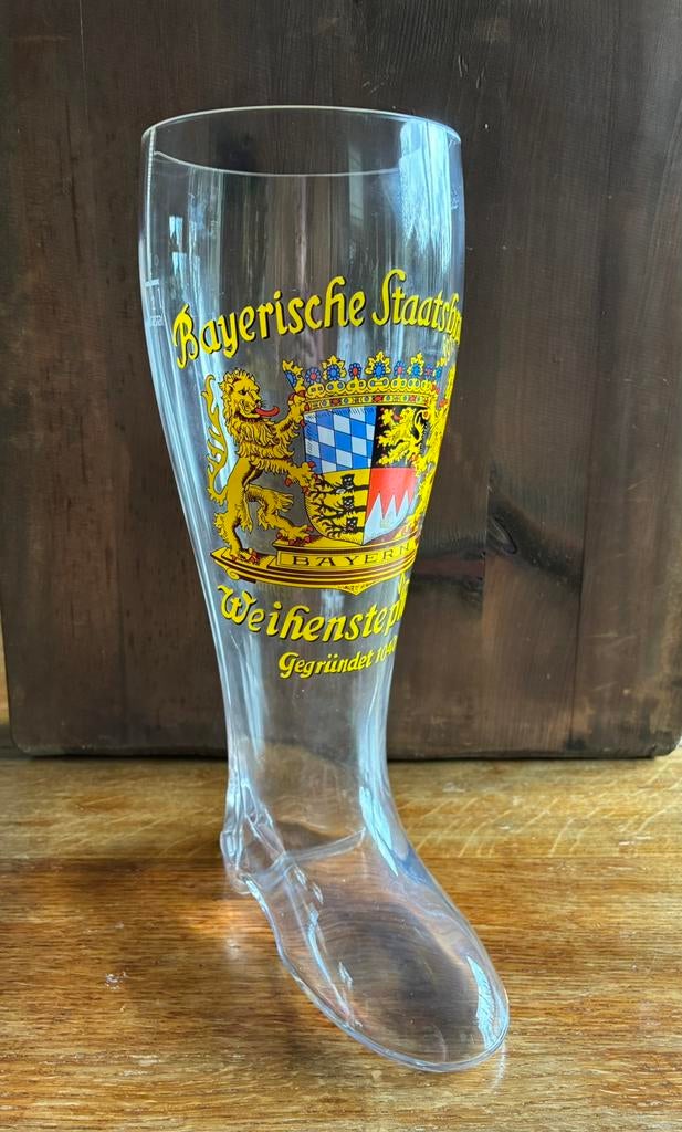 Originele Weihenstephaner Bierlaars 2 Liter, Ophalen of Verzenden, Zo goed als nieuw, Glas of Glazen, Overige merken