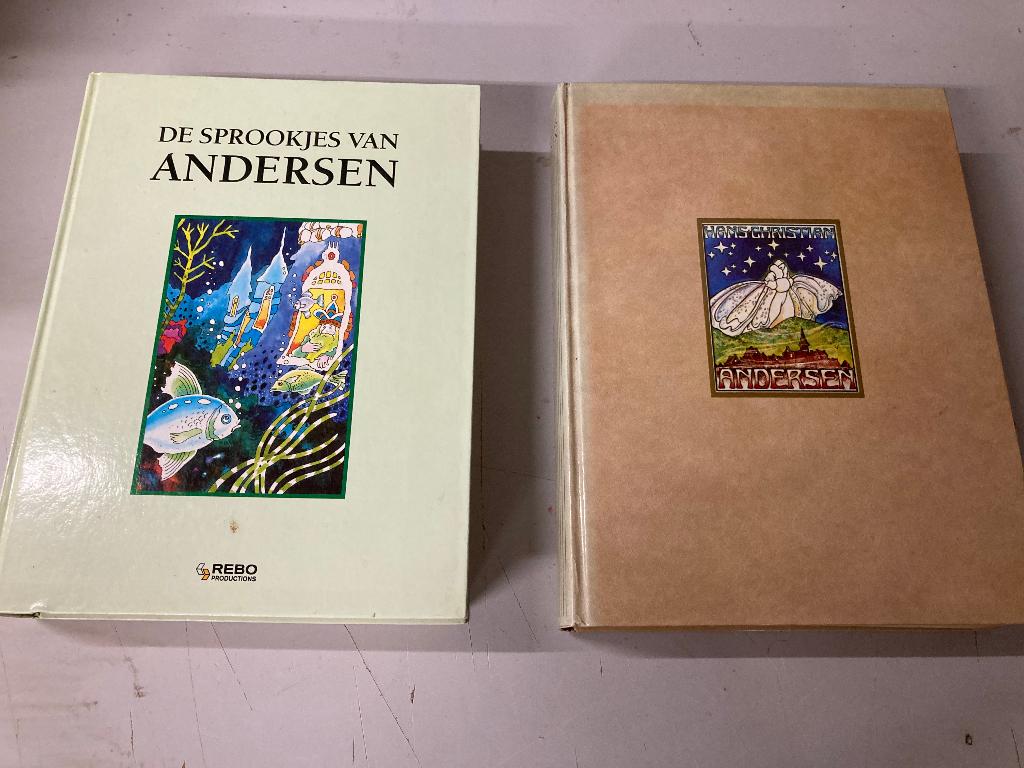 T.K. 2 Sprookjesboeken van Hans Christian Andersen zie lijst, Boeken, Sprookjes en Fabels, Ophalen of Verzenden, Gelezen, Hans Christian Andersen
