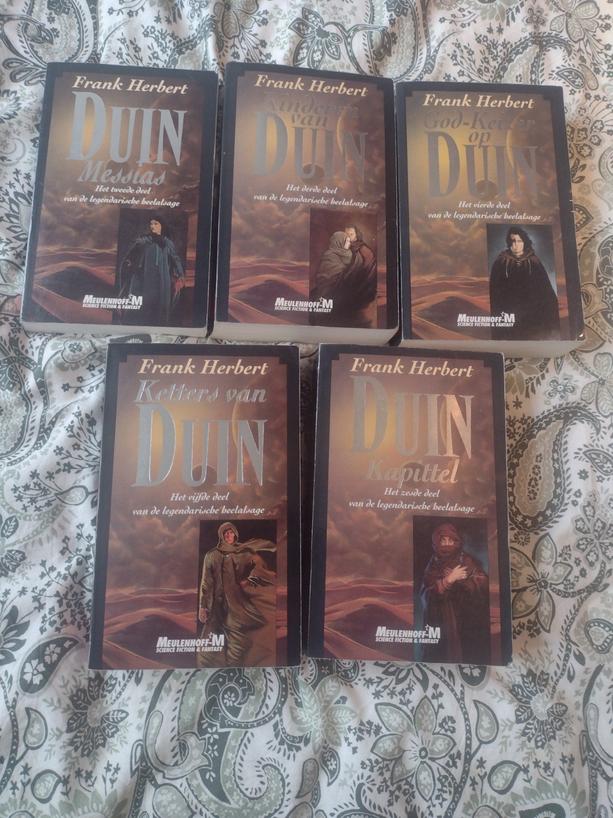 Dune-serie van Frank Herbert (5 boeken), Ophalen of Verzenden, Gelezen, Frank Herbert