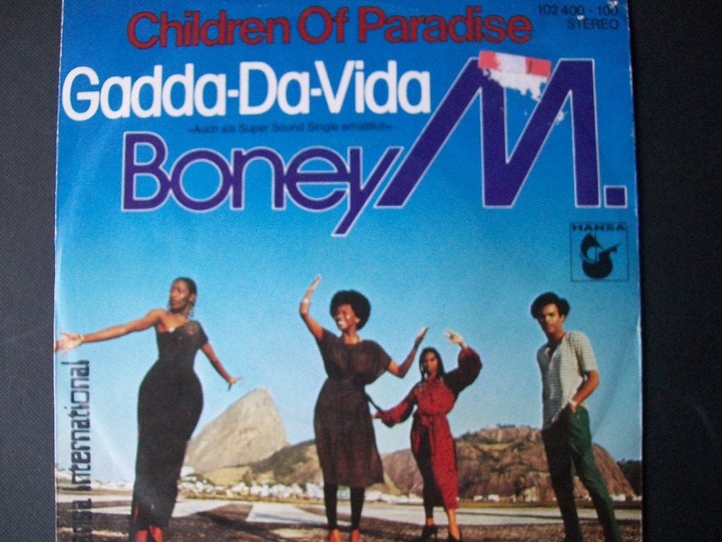 BONEY M met CHILDREN of PARADISE (1980) in nieuwstaat, 7 inch, Zo goed als nieuw, Pop, Beschermende buitenhoes