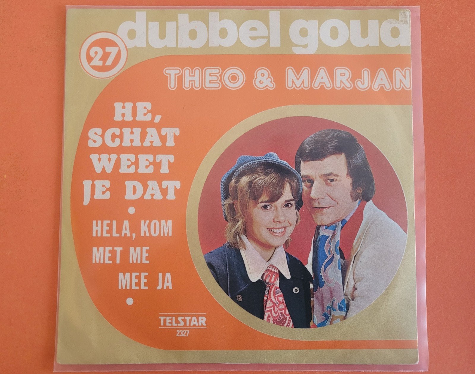 Theo en Marjan - He,schat weet je dat - Hela kom met me mee., Ophalen, Zo goed als nieuw, Overige formaten, Levenslied of Smartlap