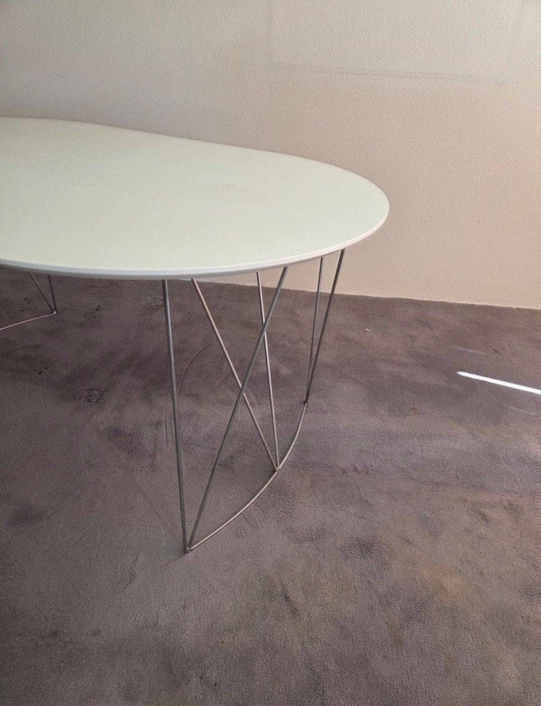 Ansager A/8 Deense vintage tafel jaren 60, Ophalen of Verzenden, Zo goed als nieuw, 75 cm of meer, 60 cm of meer