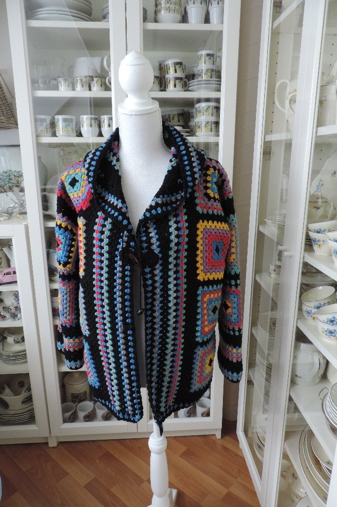 Nieuw veel kleurig gehaakt vest maat M/L, Ophalen, Nieuw, Maat 38/40 (M), Meerkleurig