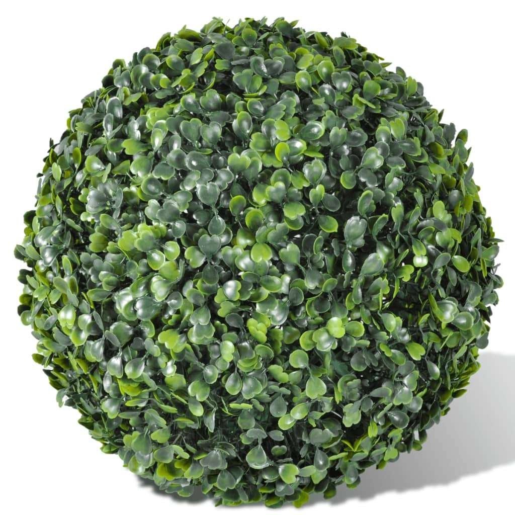 Buxusbollen buxus kunstplant 35 cm 2 stuks GRATIS BEZORGD!, Huis en Inrichting, Woonaccessoires | Kunstplanten en Kunstbloemen