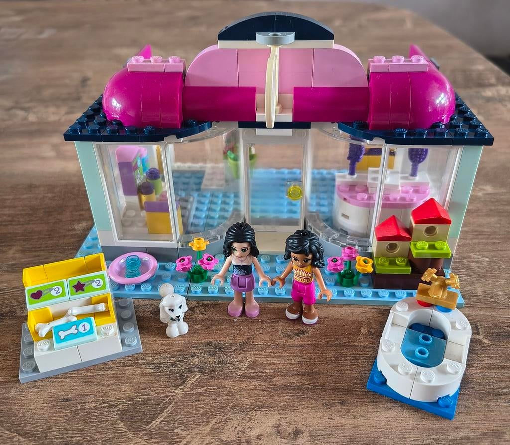 Lego Friends heartlake dieren salon 41007, Kinderen en Baby's, Speelgoed | Duplo en Lego, Ophalen of Verzenden, Zo goed als nieuw