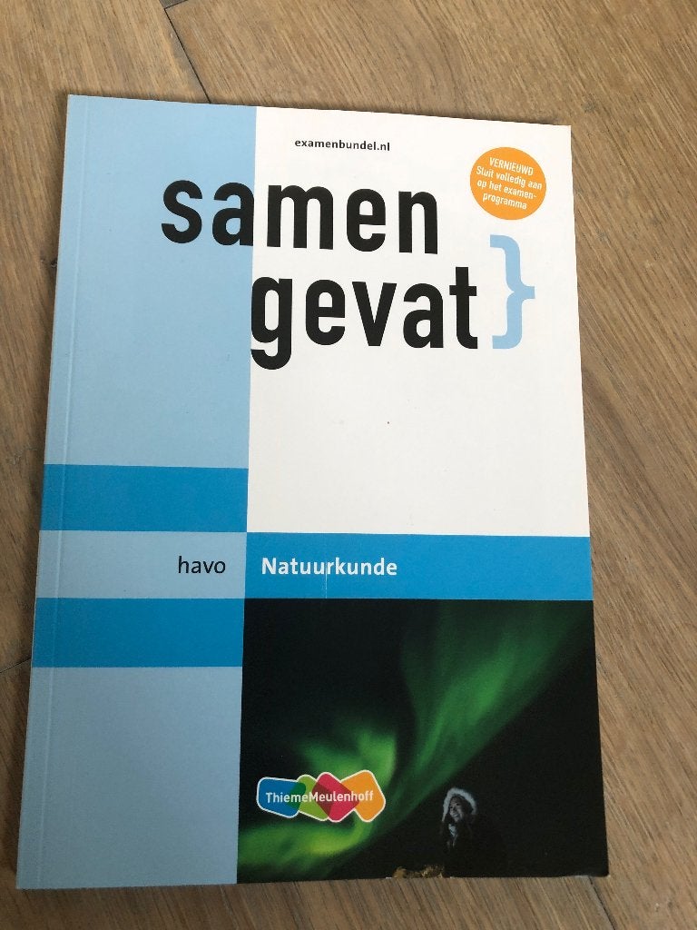Samengevat Natuurkunde Havo, Boeken, Natuurkunde, Ophalen of Verzenden, Zo goed als nieuw, HAVO