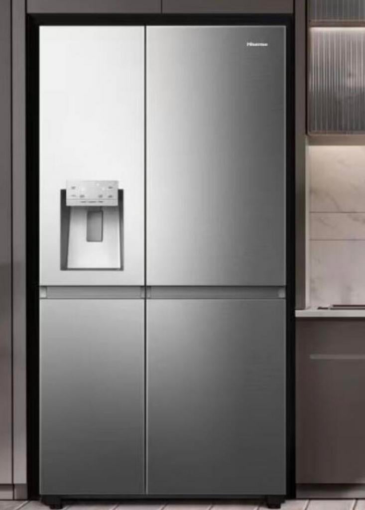 Hisense Amerikaanse koelkast  RS 818 N4 TIC, Hisense, Hisense, 200 liter of meer, 60 cm of meer