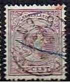 Nederland 1891 nrs 42 Prinses Wilhelmina gest, Verzenden, Gestempeld, Koningshuis
