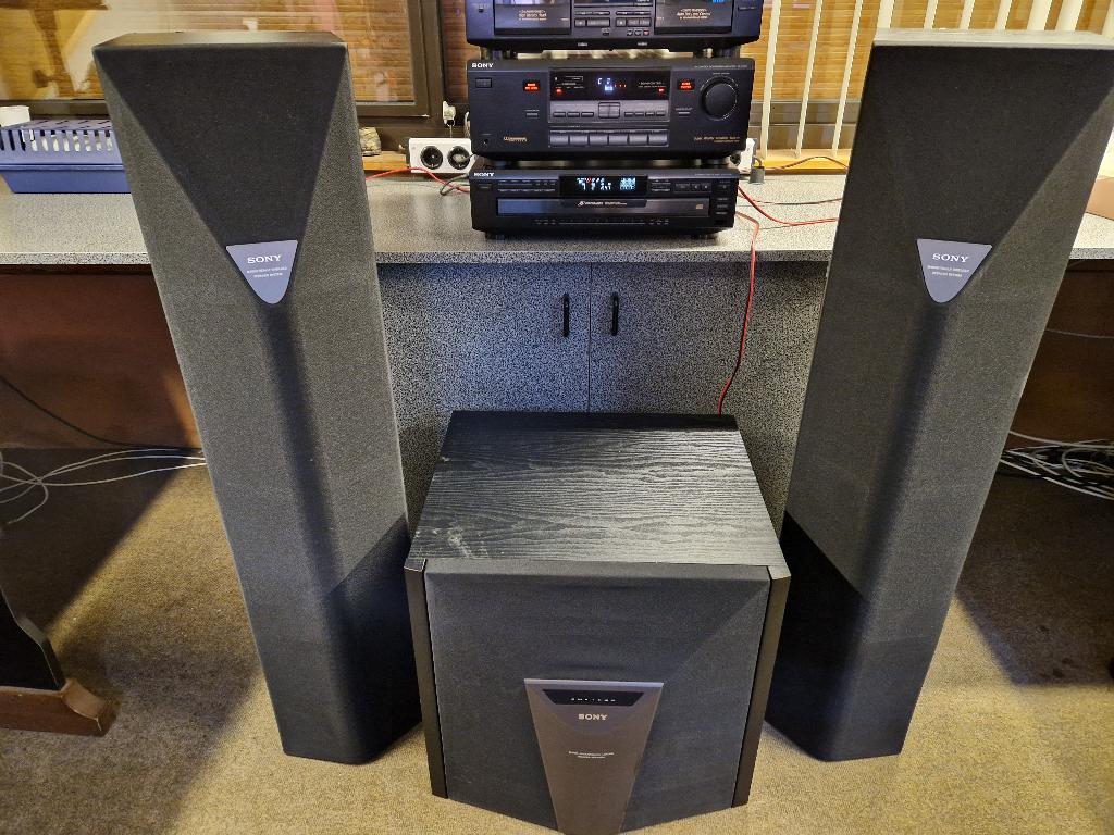 Sony Audio Set Nostalgie (Zie Bijlage), Ophalen, Gebruikt, Cassettedeck, Losse componenten