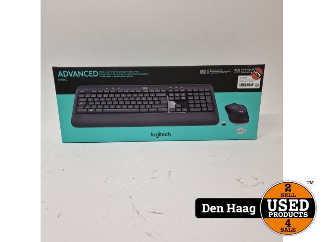 Logitech MK540 Toetsenbord + Muis Draadloos | Nieuw, Logitech, Nieuw, Support@logitech.com, EPFL - Quartier de l'Innovation
Daniel Borel Innovation Center
1015 Lausanne
Switzerland
