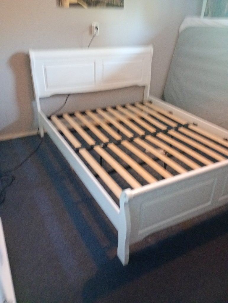 Bed ombouw, Ophalen, Gebruikt, Tweepersoons, 200 cm