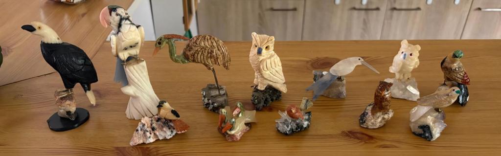 Edelstenen dieren beeldjes, Ophalen of Verzenden